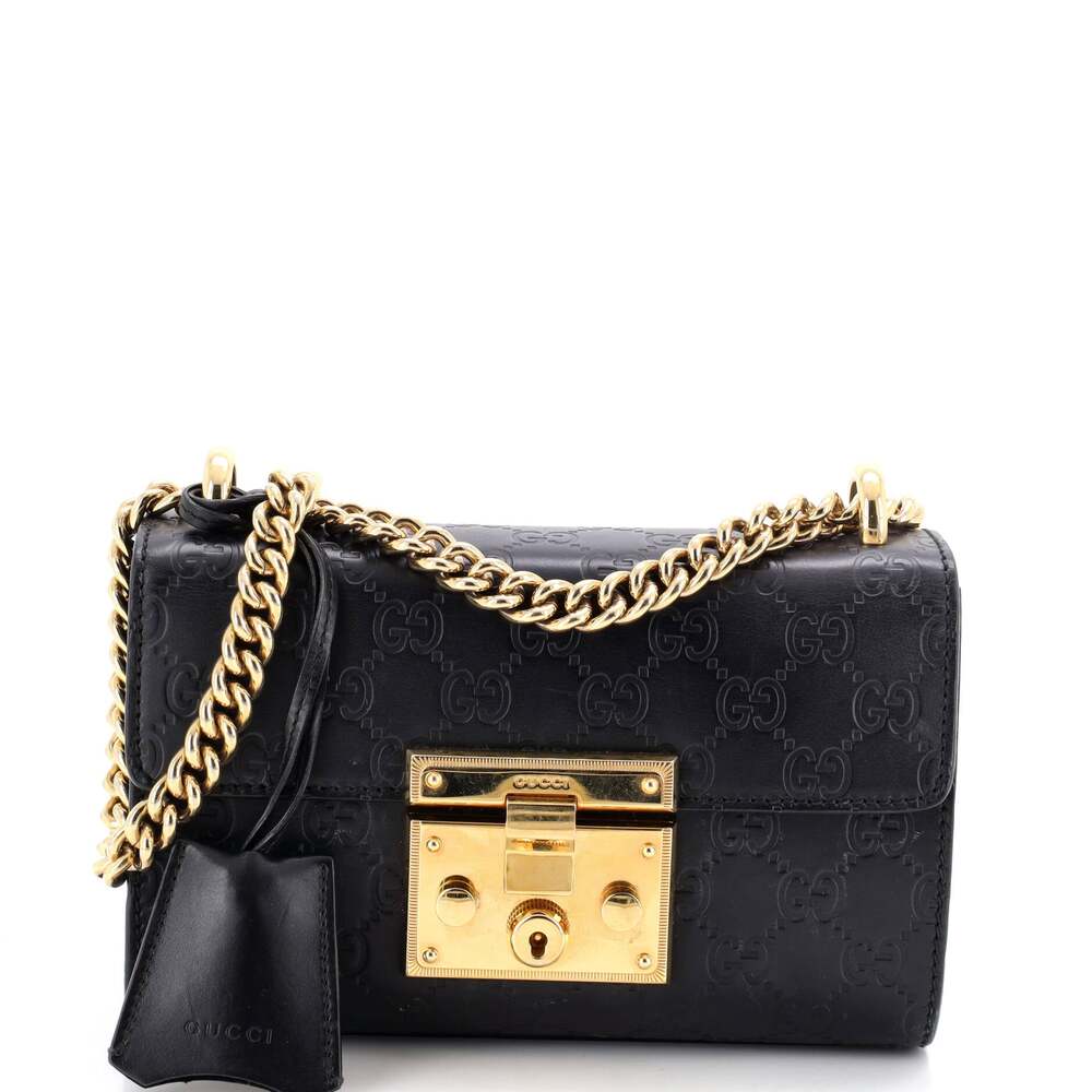 Padlock Shoulder Bag Guccissima Leather #234887G10B